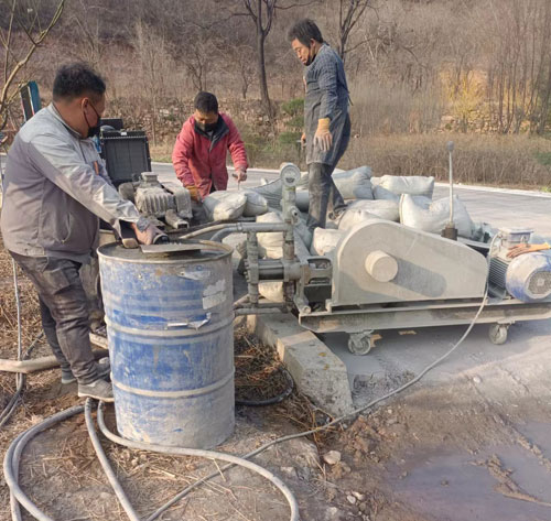 石首路面下沉注浆